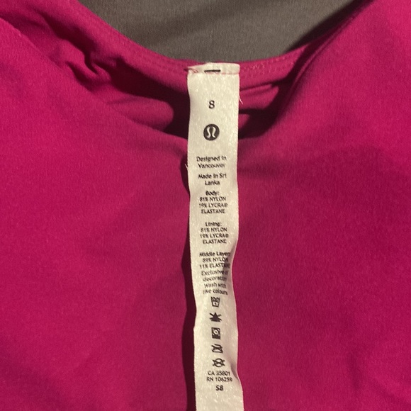 ❌SOLD❌ Lululemon Align Tank Ripened Raspberry - Picture 5 of 6